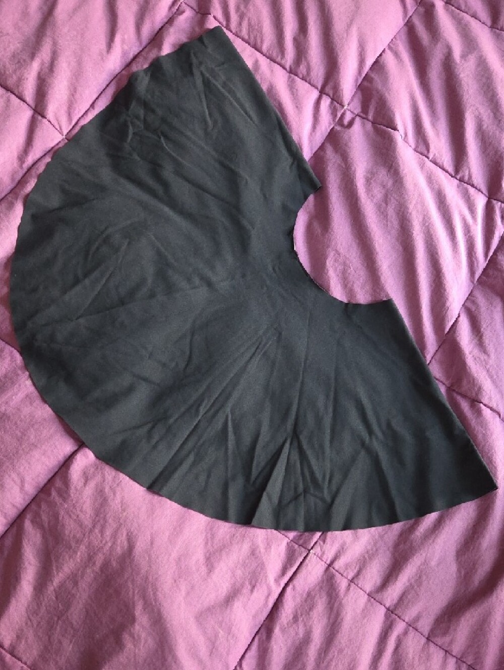 Capezio Black Short Flouncy Ballet Skirt With Unfinished Edges Size M - Picture 5 of 8